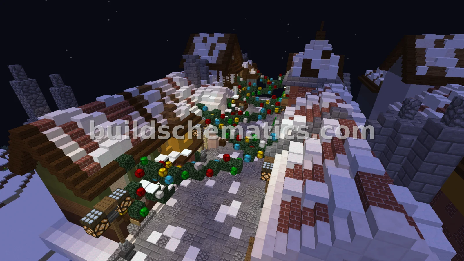 Christmas Village Houses