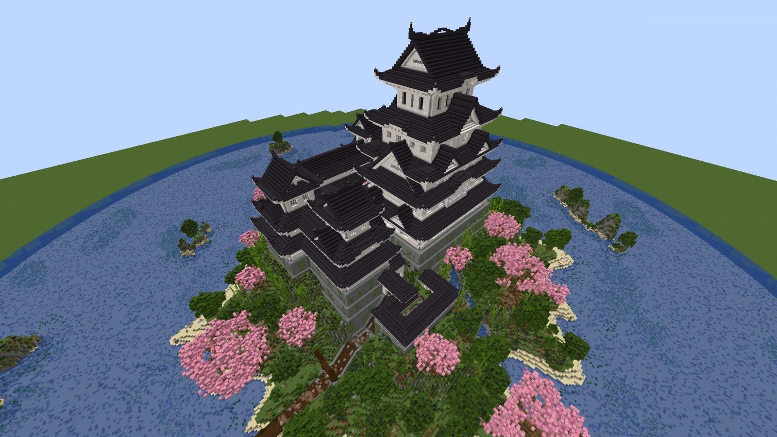 Himeji Japanese Castle Structure