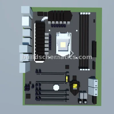 Elitegroup Z170 Claymore ATX Motherboard — view 3