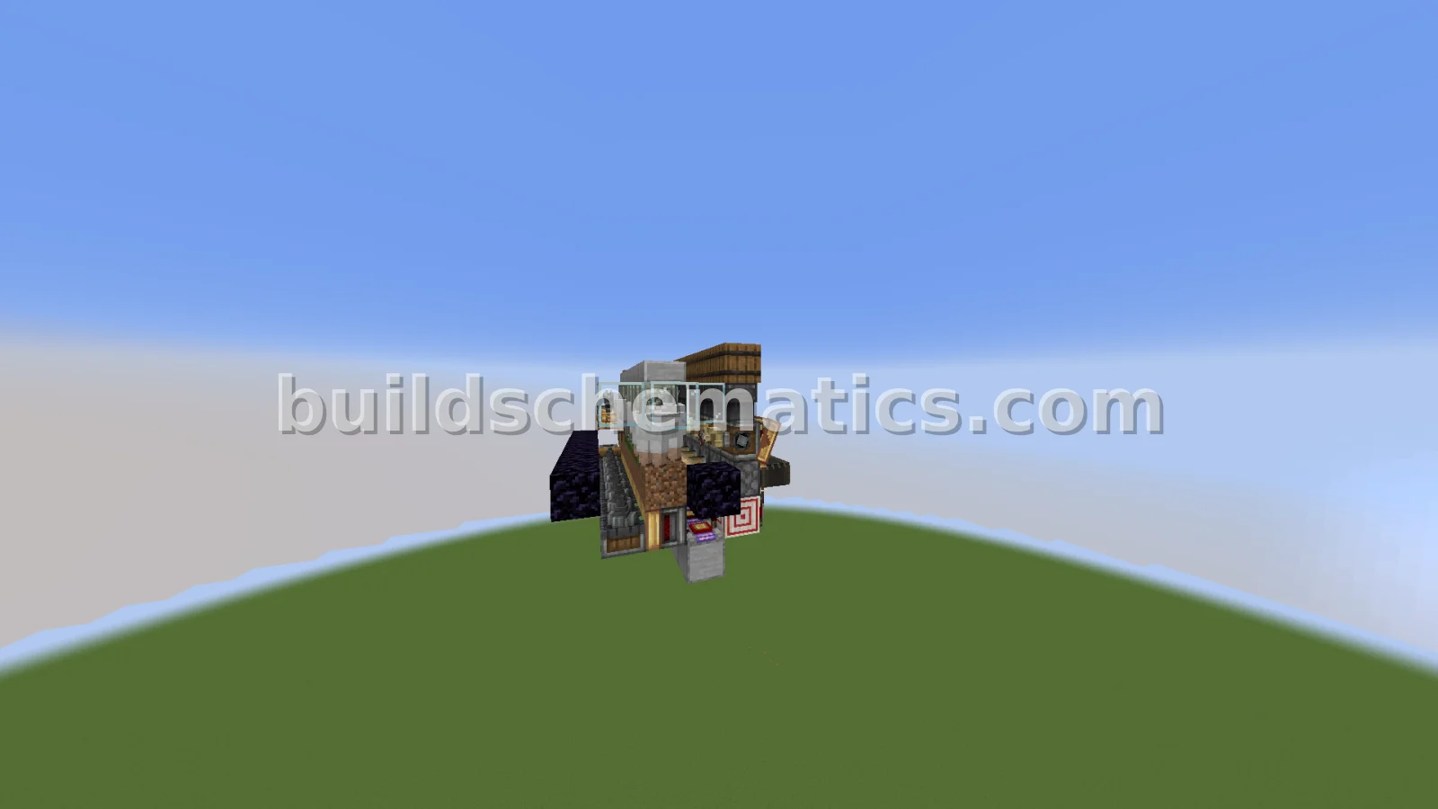 Compact Wool Farm With Grass System — view 2