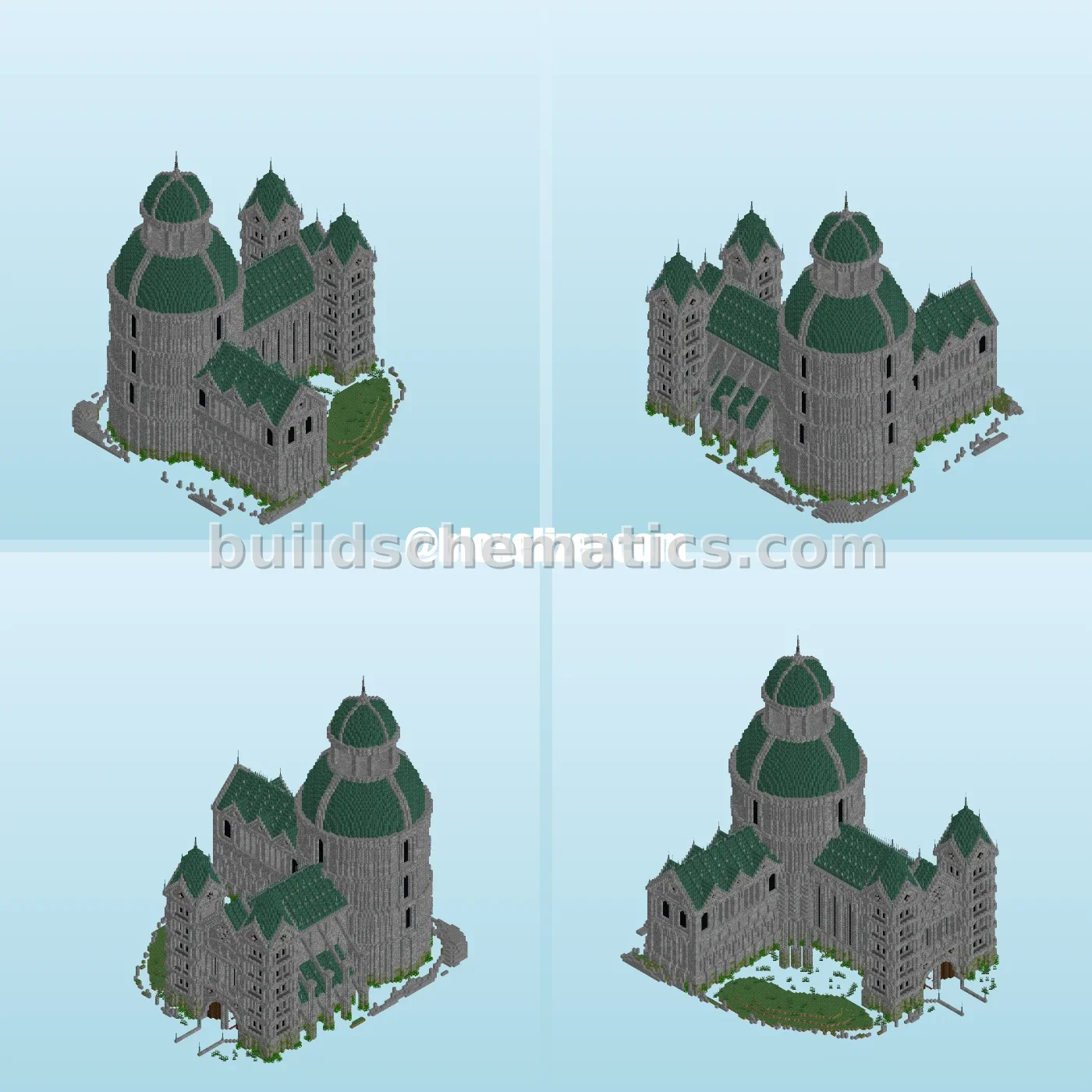 Prismarine Cathedral - Ocean Structure