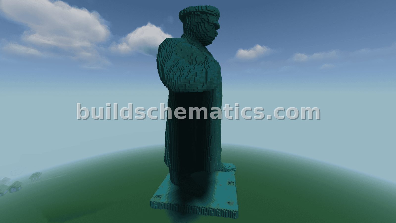 Stalin Copper Monument — view 2