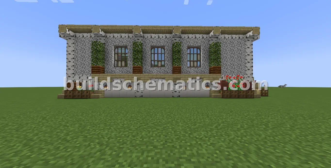Quartz and Gold Factory - 2519 Blocks — view 2