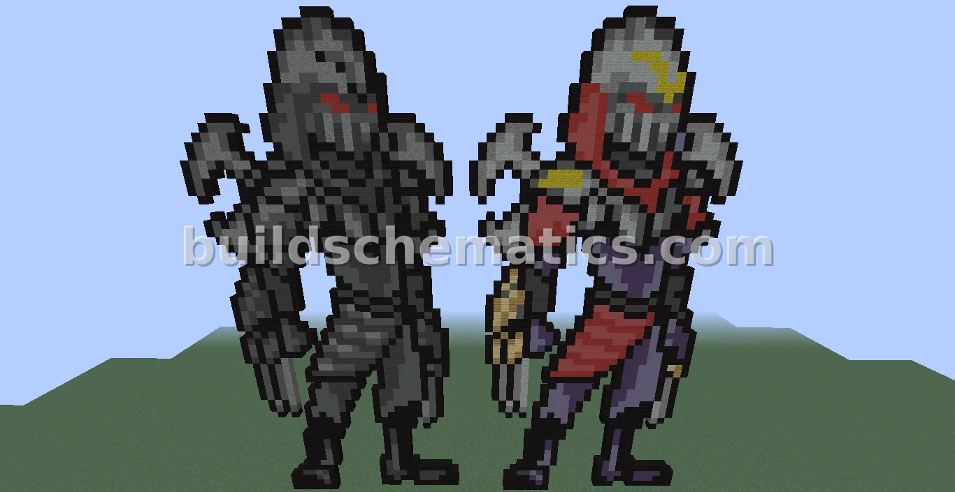 Zed League of Legends Pixel Art