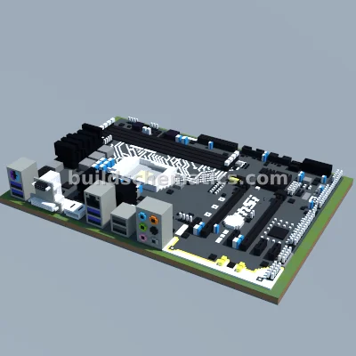Intel Z170-A Motherboard Pixel Art
