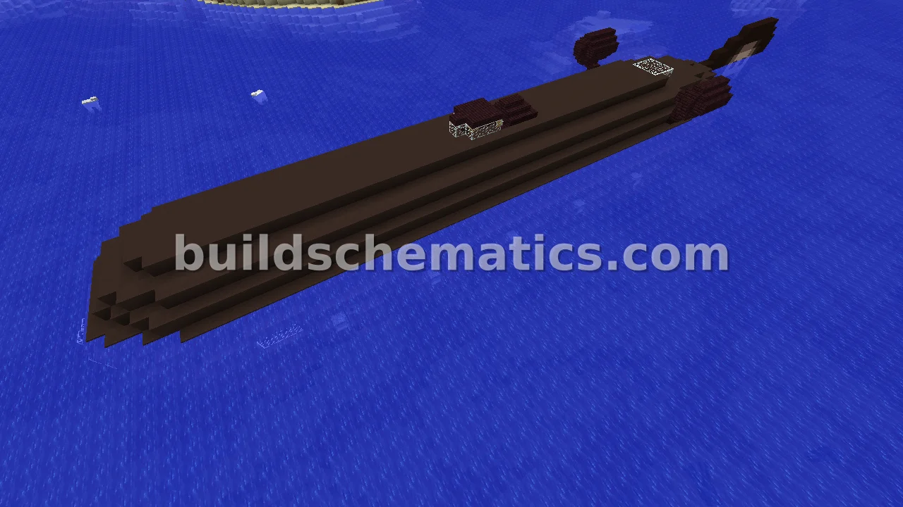 Stealth Submersible Warship — view 3