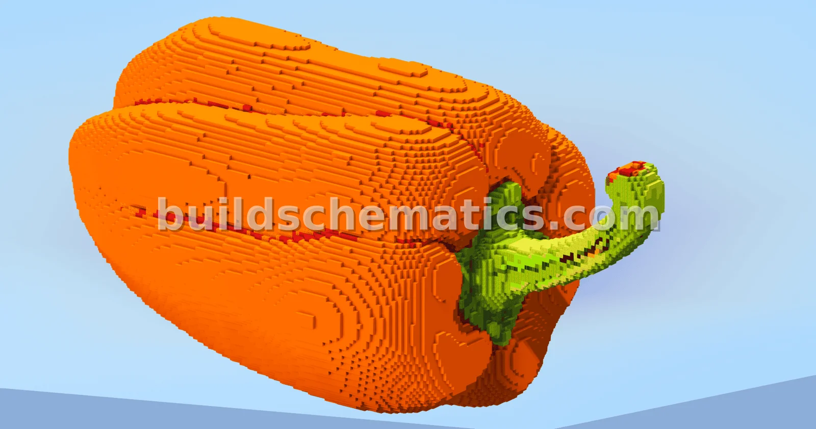 Red Bellpepper Vegetable Build