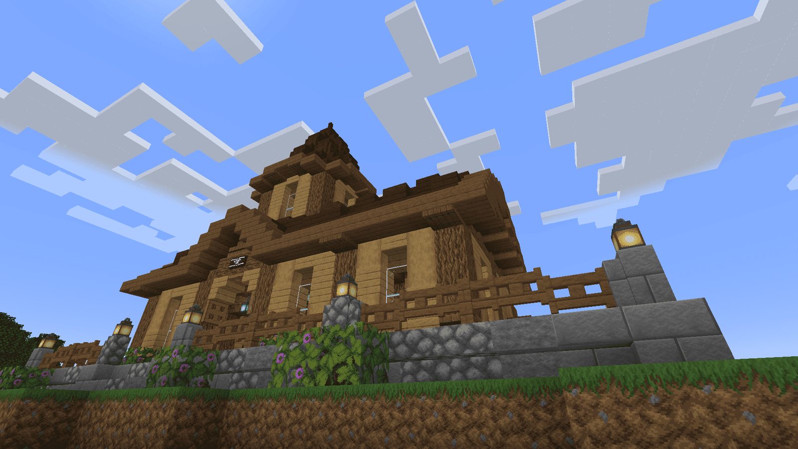 Minecraft Train Station Structure