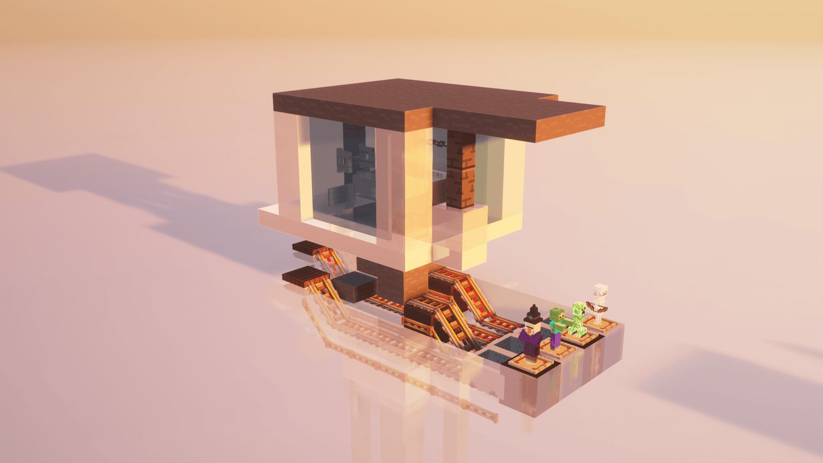 Compact Mob Sorter Without Redstone