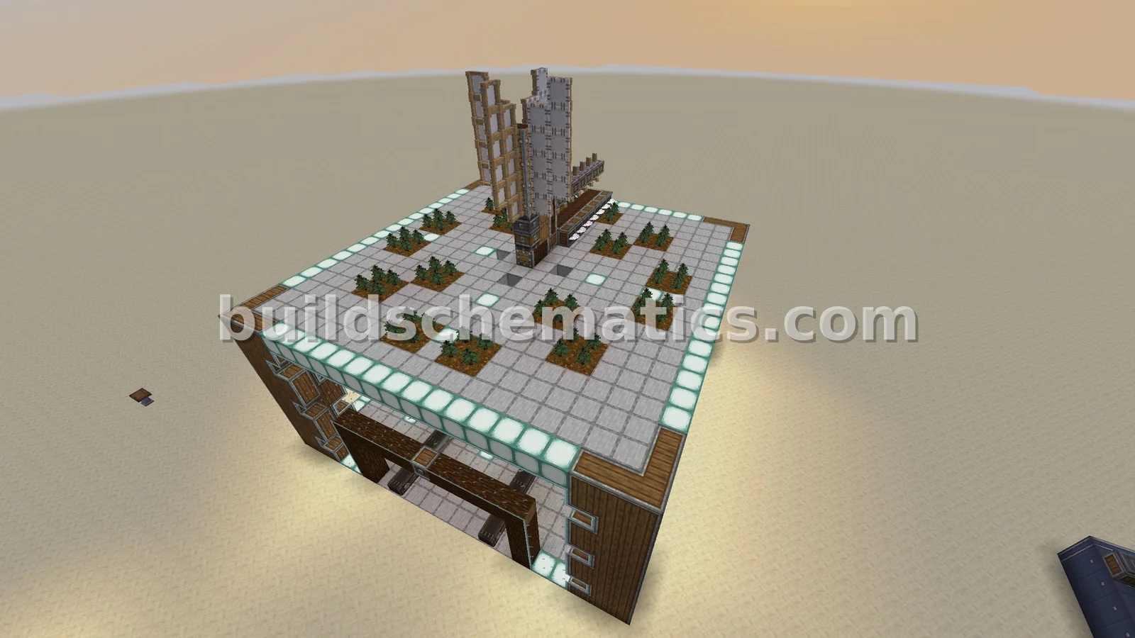Automated Plank Farm for Create Mod — view 2