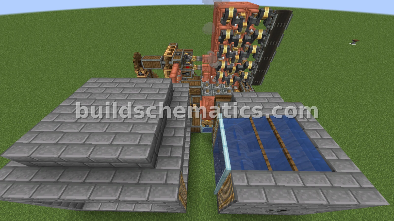 Self-Sufficient Power Block 1x1x1 — view 2