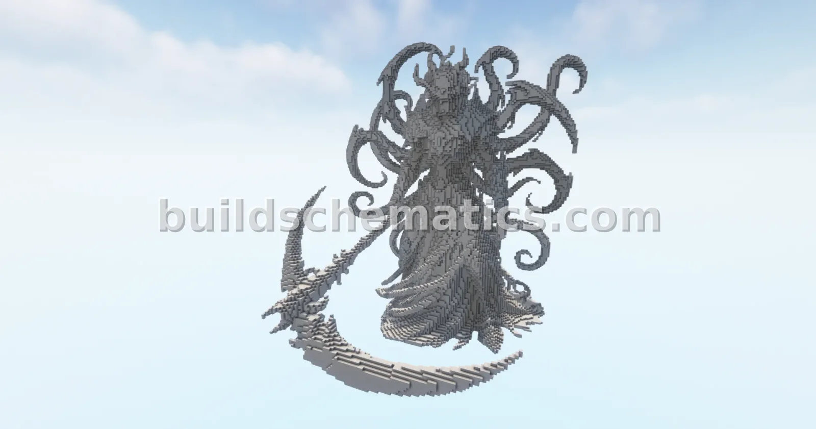 Hades Reaper Statue - Epic Minecraft Build
