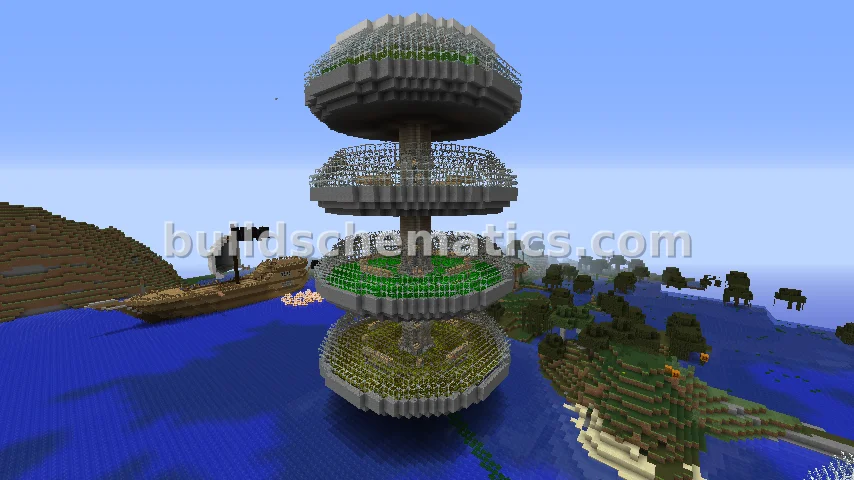 Four Tier Garden Structure