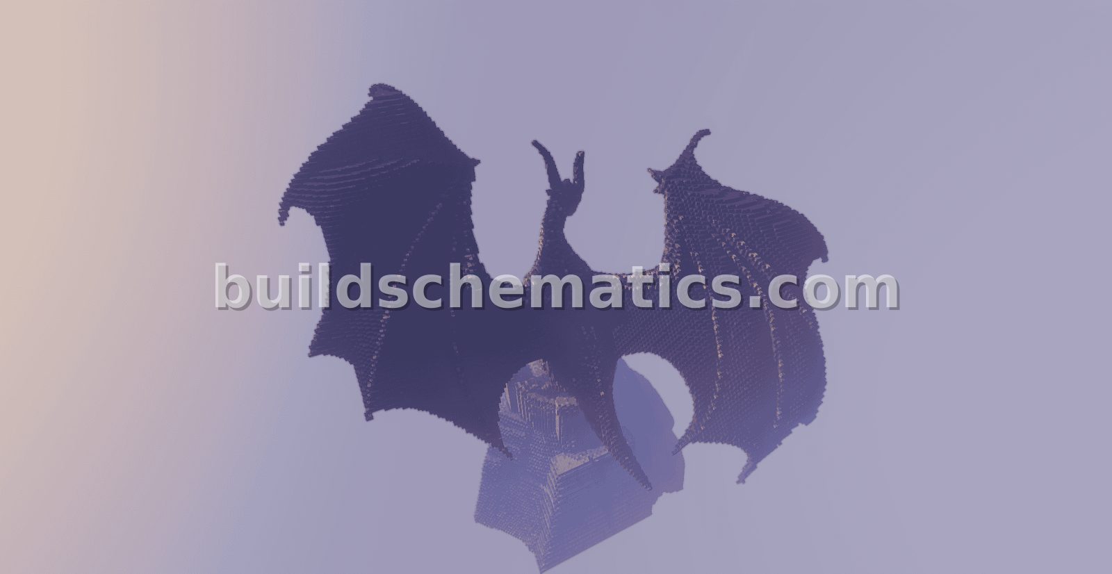 Dark Dragon Mountain Structure — view 5
