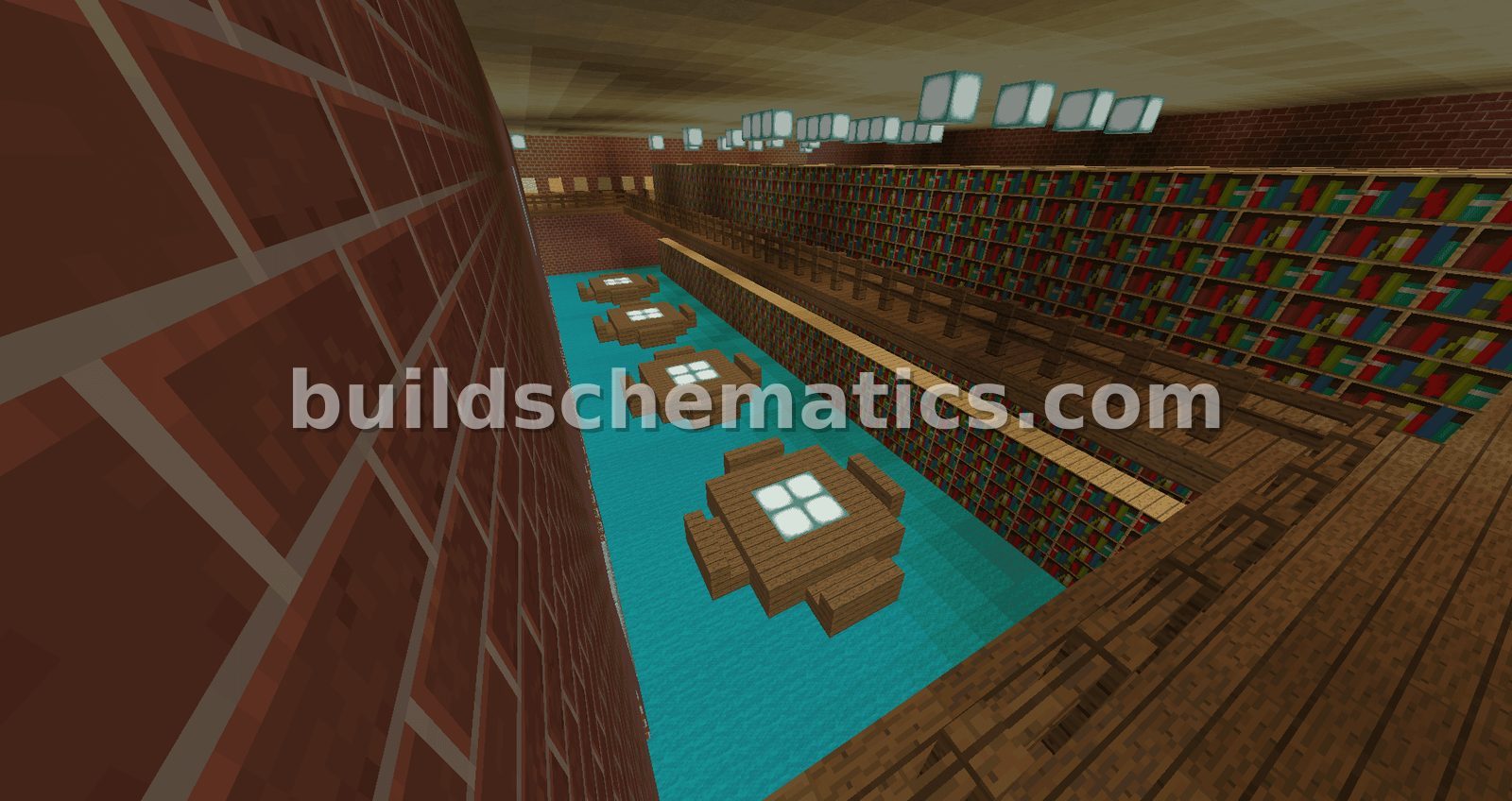 Two-Story Library Building — view 3