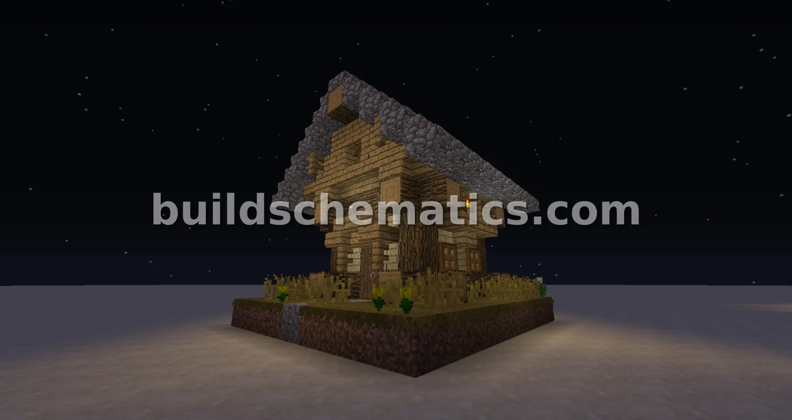 Small Medieval Survival House