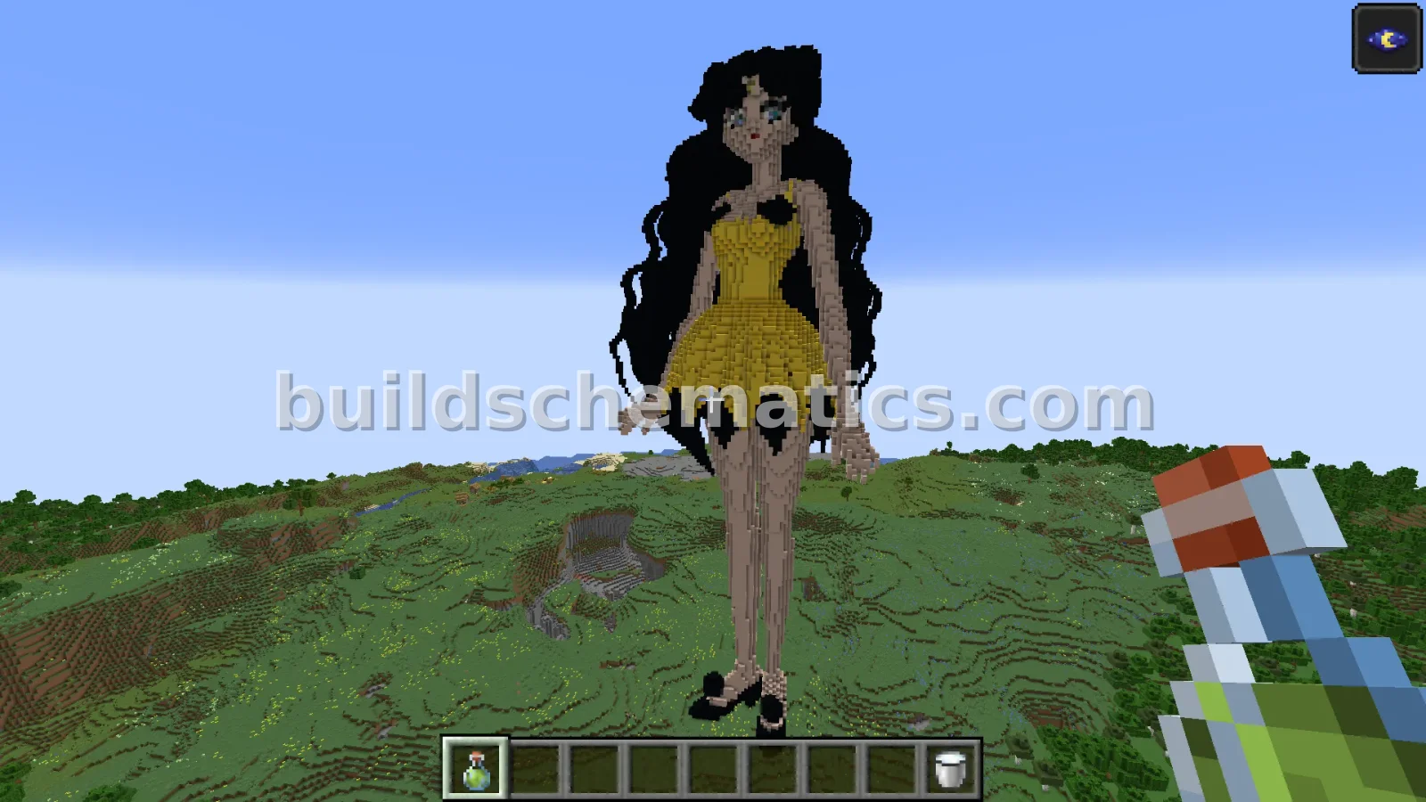 Luna Human Form Statue Decoration — view 5