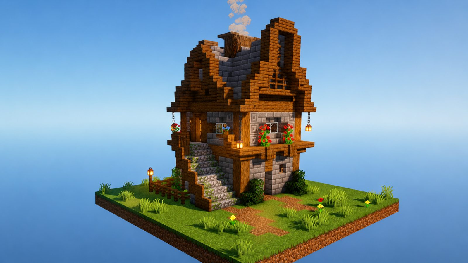 Cozy Medieval Riverside Starter House