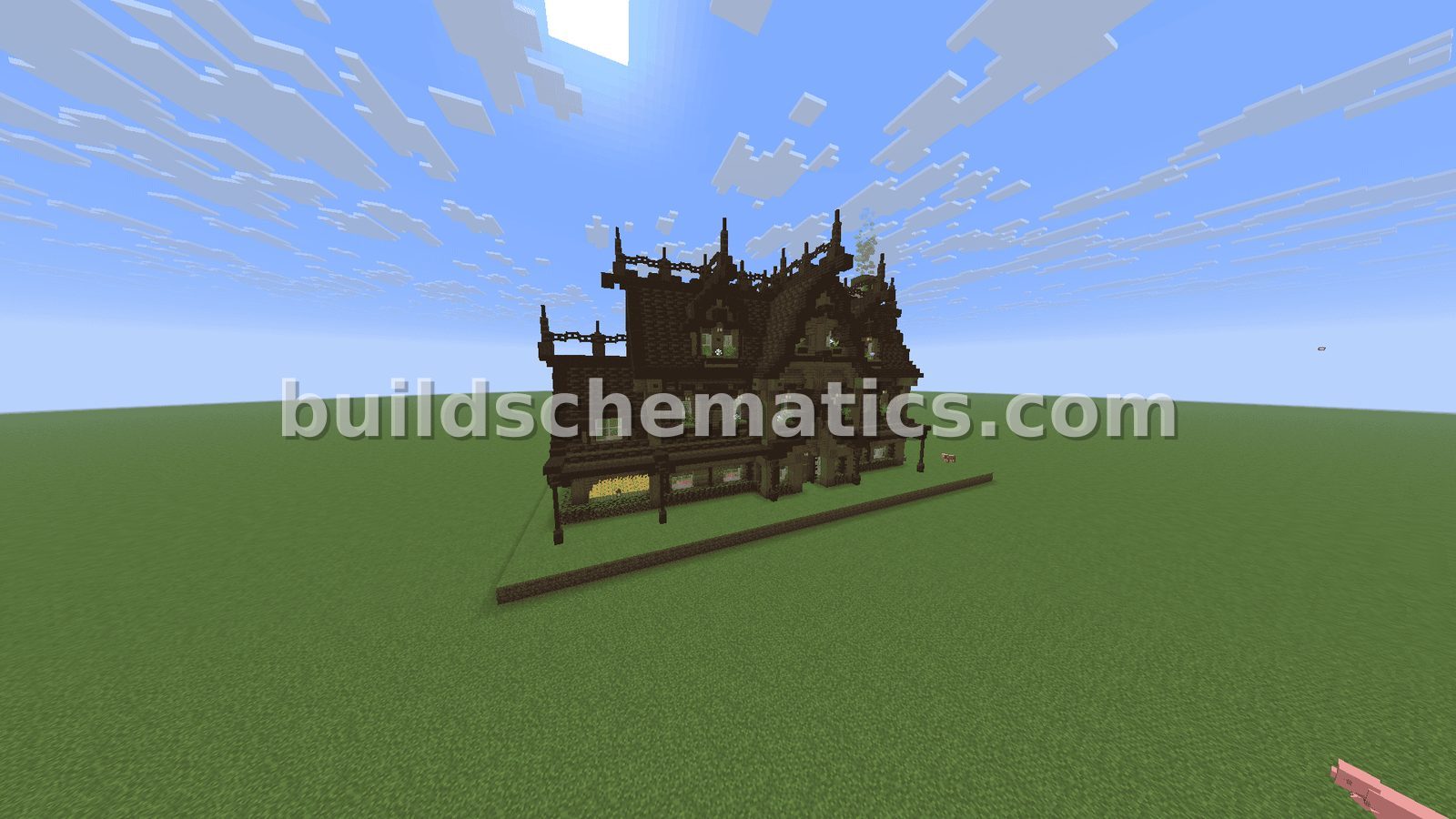 Medieval House With Decorated Interior — view 2