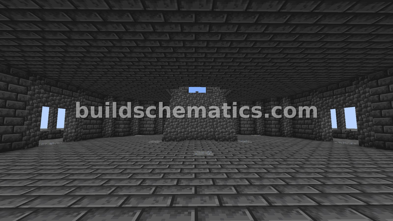 Deepslate Statue of Liberty Minecraft Schematic — view 4