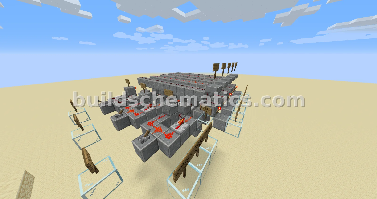 Redstone PLA Schematic