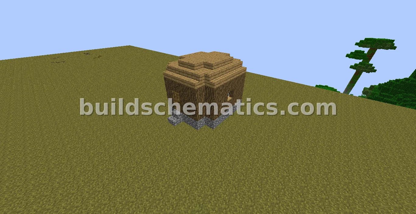 Hunter's House Minecraft Village Structure