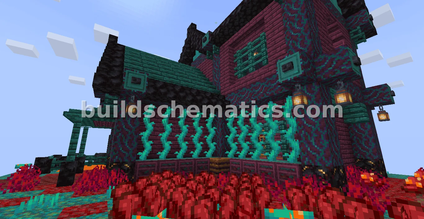 Simple Nether House — view 3