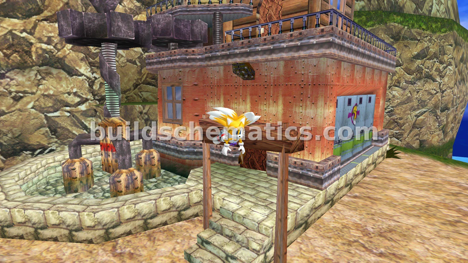 Tails' Workshop Recreation — view 4
