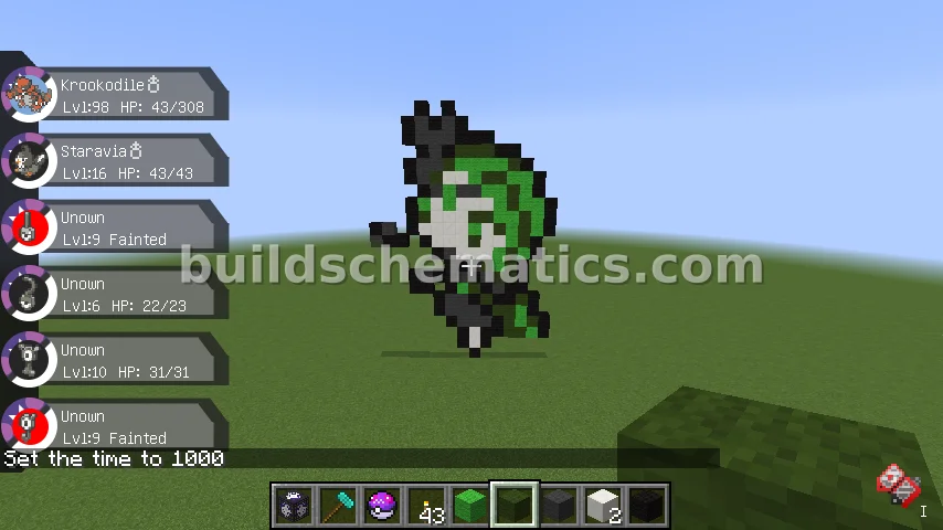 Pixel Art Meloetta Aria Form Pokemon