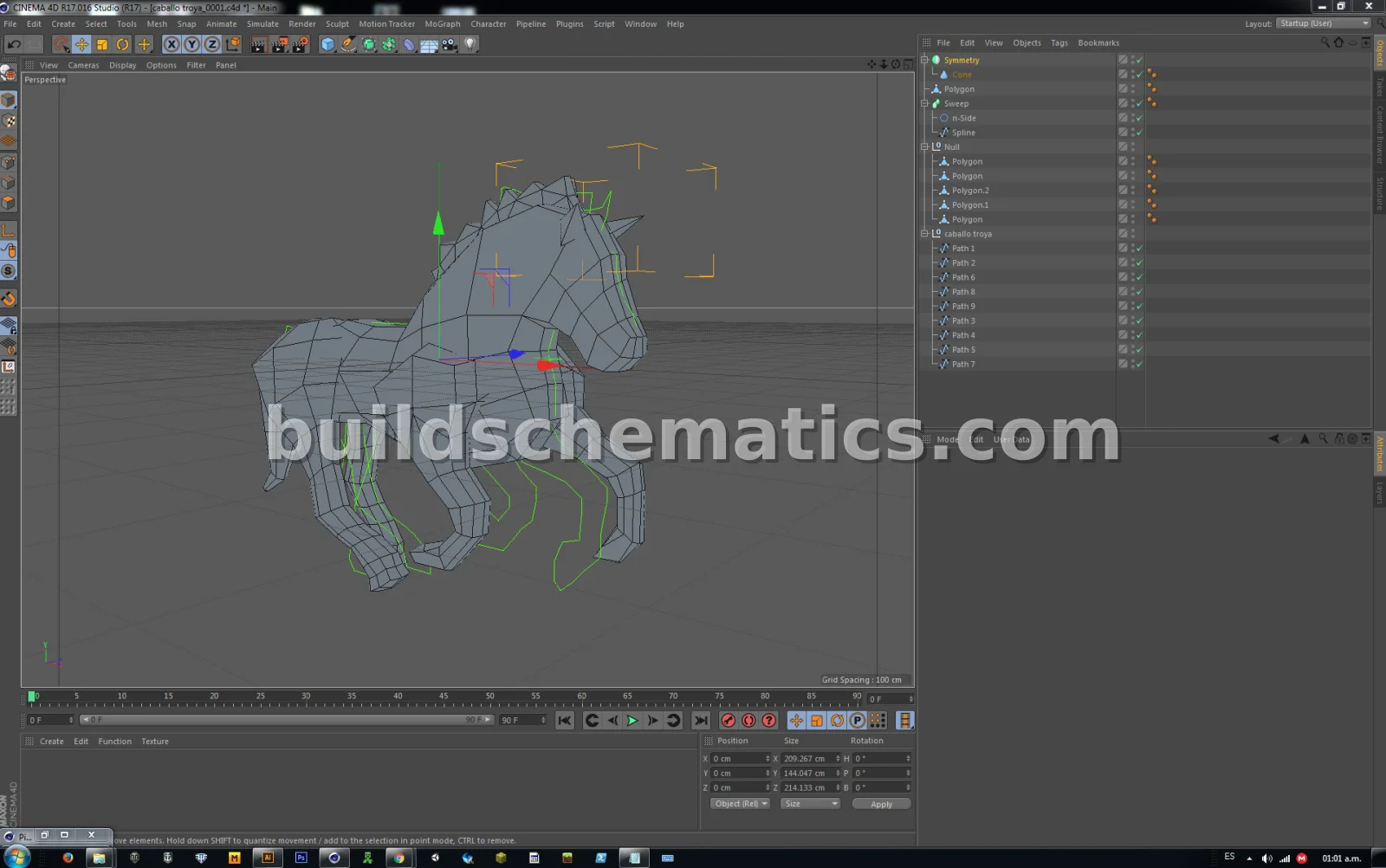 Giant Trojan Horse Structure — view 4