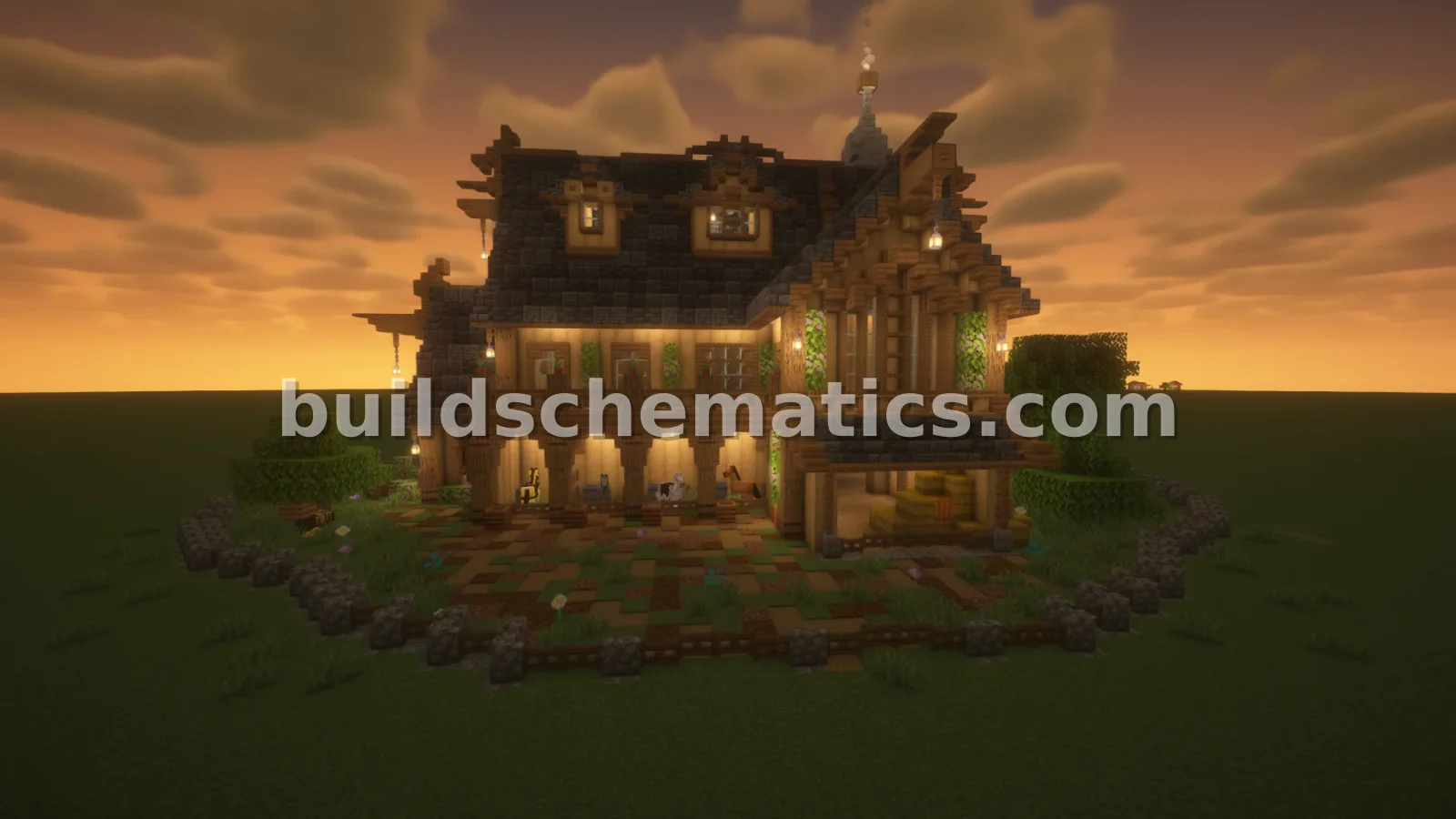 Rustic House and Stable Build — view 4
