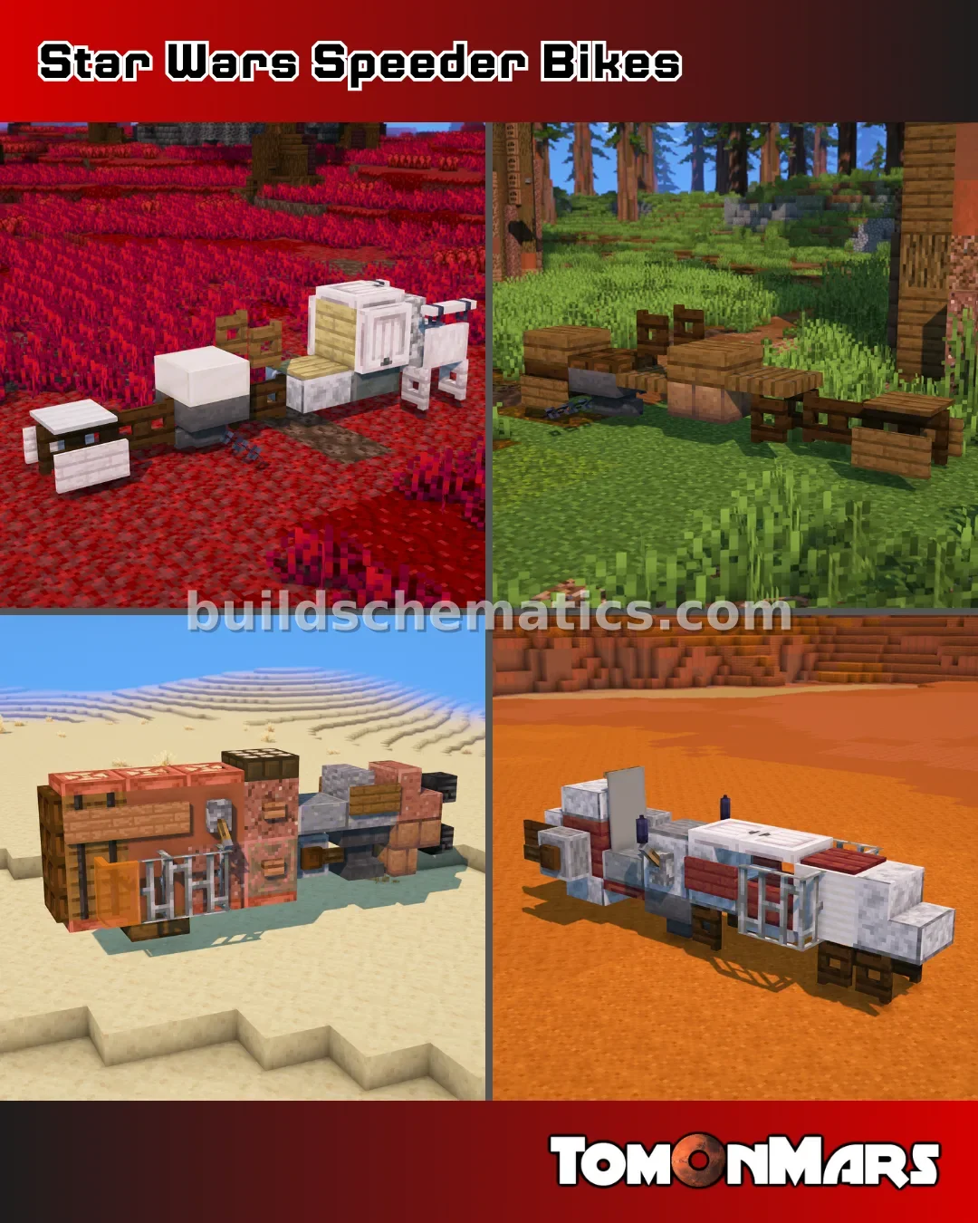 Speeder Bike Pack Vehicle Schematic
