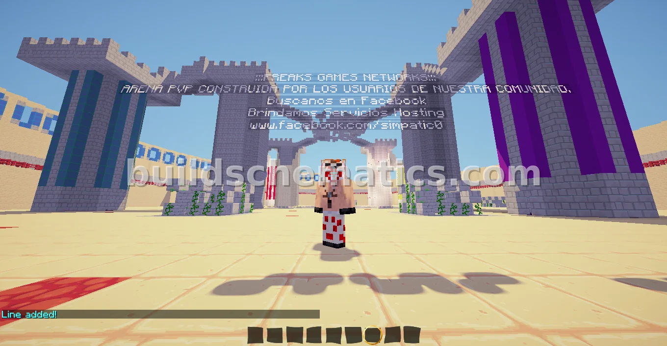 Large PvP Arena for Team Deathmatch — view 3