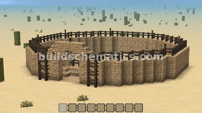 Desert Prison Structure