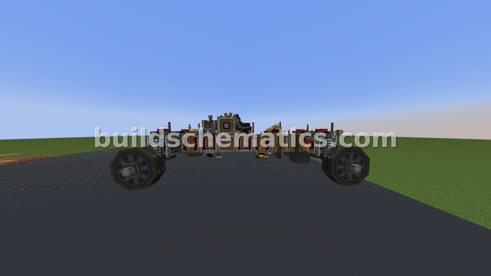 Sports Car Chassis With New Engine