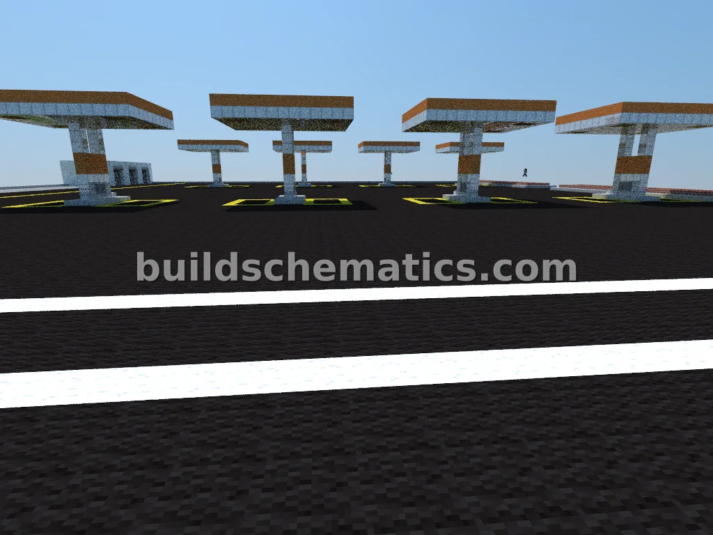 Modern Gas Station and Service Center — view 2