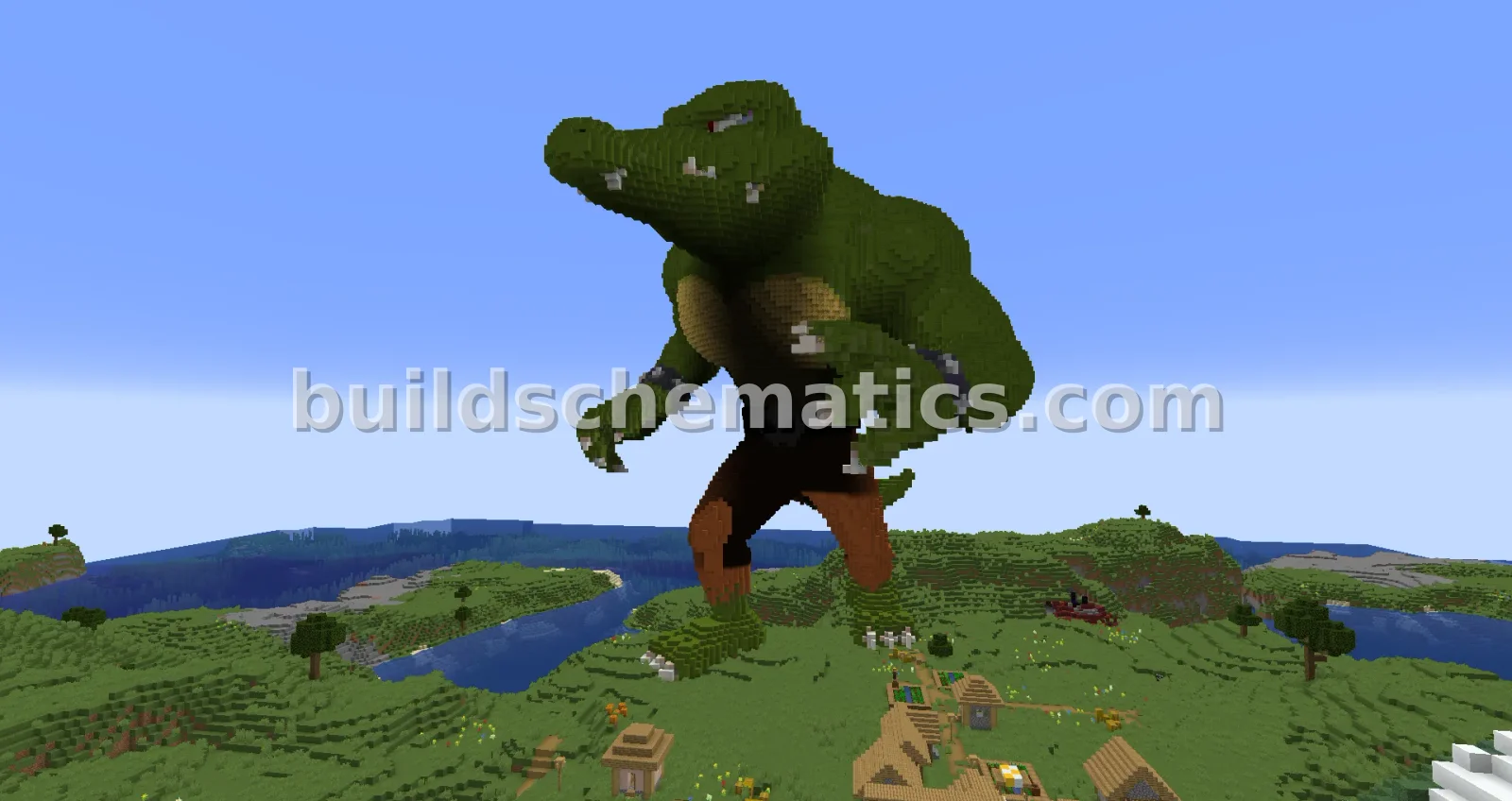 Kritter Statue Minecraft Build
