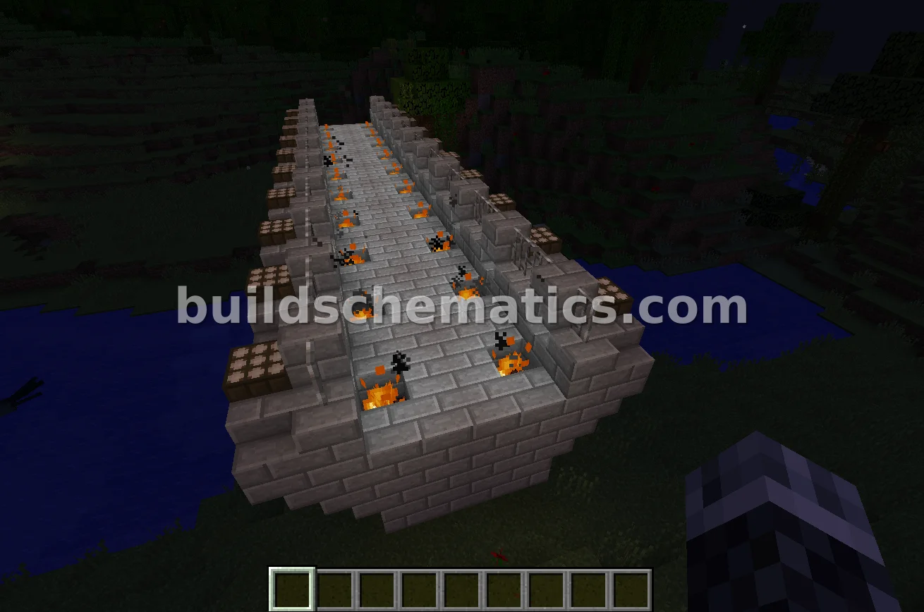 Castle Bridge with Auto-Lighting — view 2
