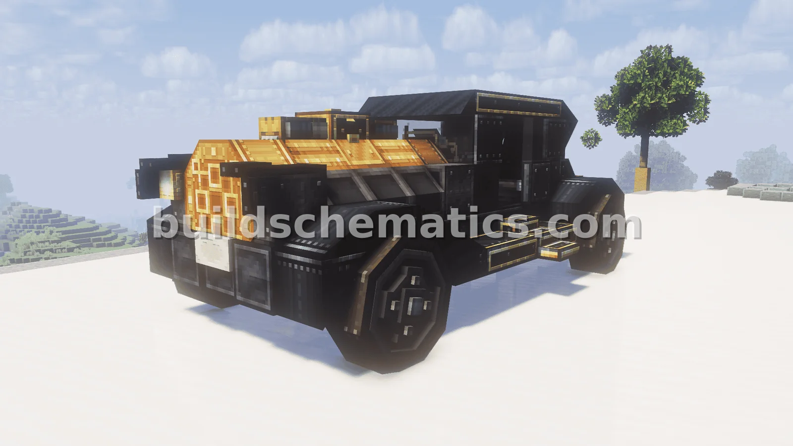 Steampunk Car: A Functional Create Mod Build