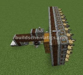 Mining Mech with Deployer and Drill