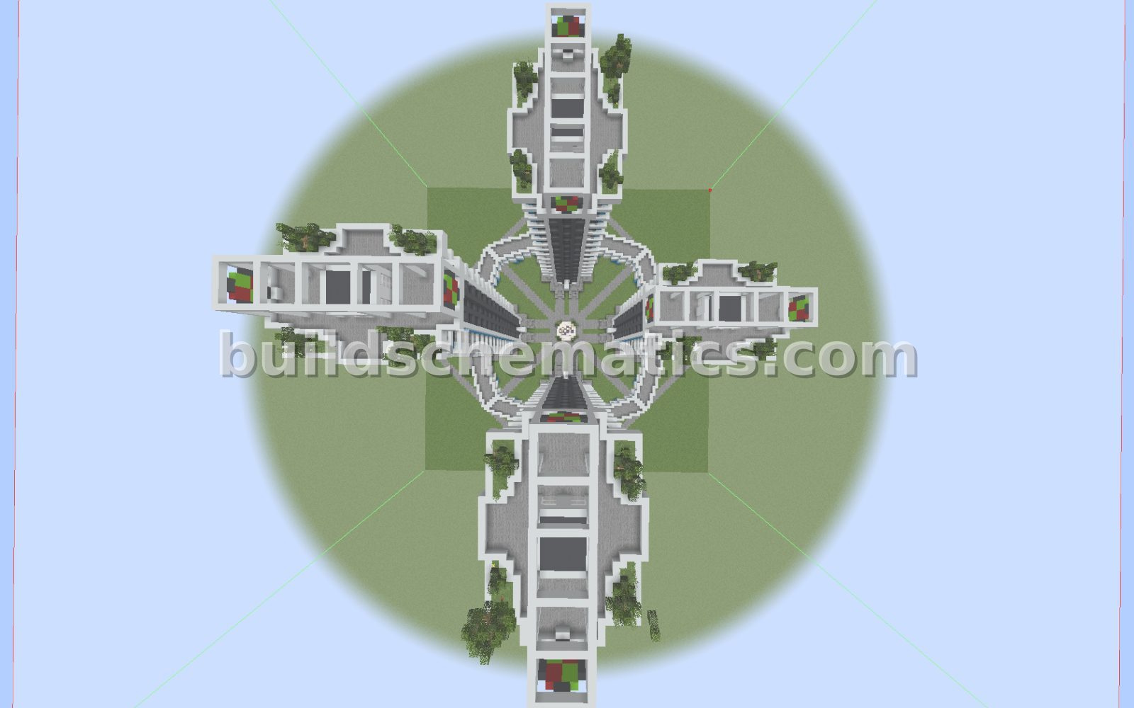 Modern City Skyscrapers — view 2