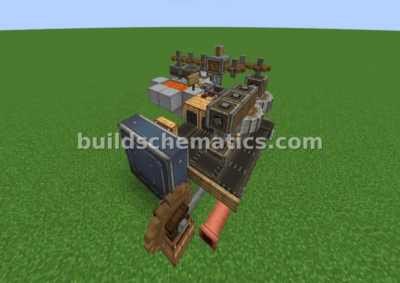 Automatic Netherrack Farm — view 3