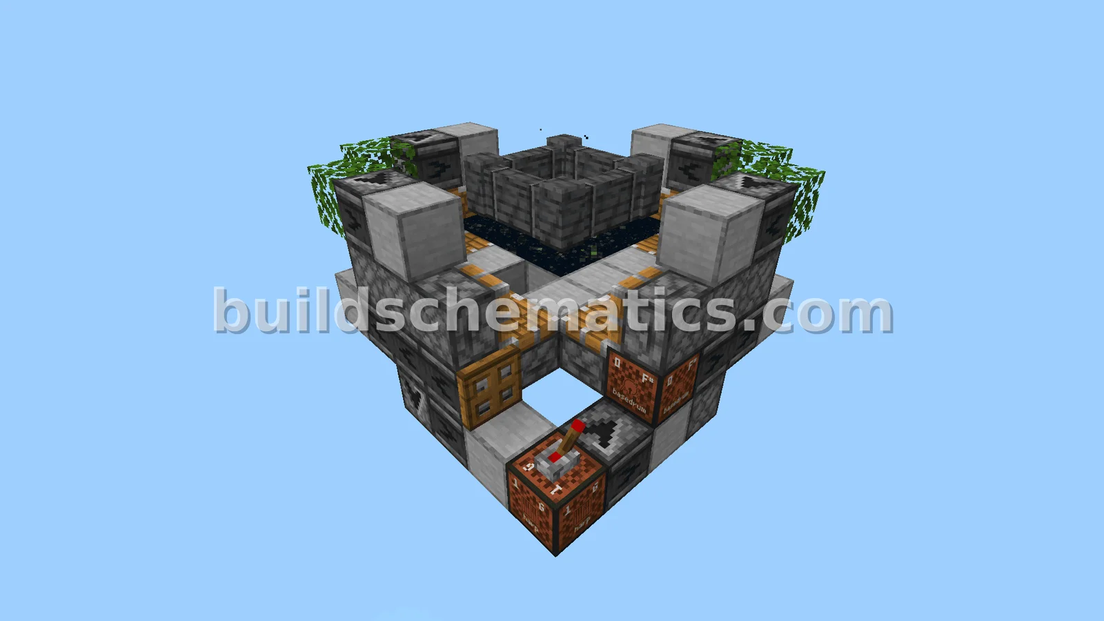 Sand Duplicator Redstone Contraption — view 3