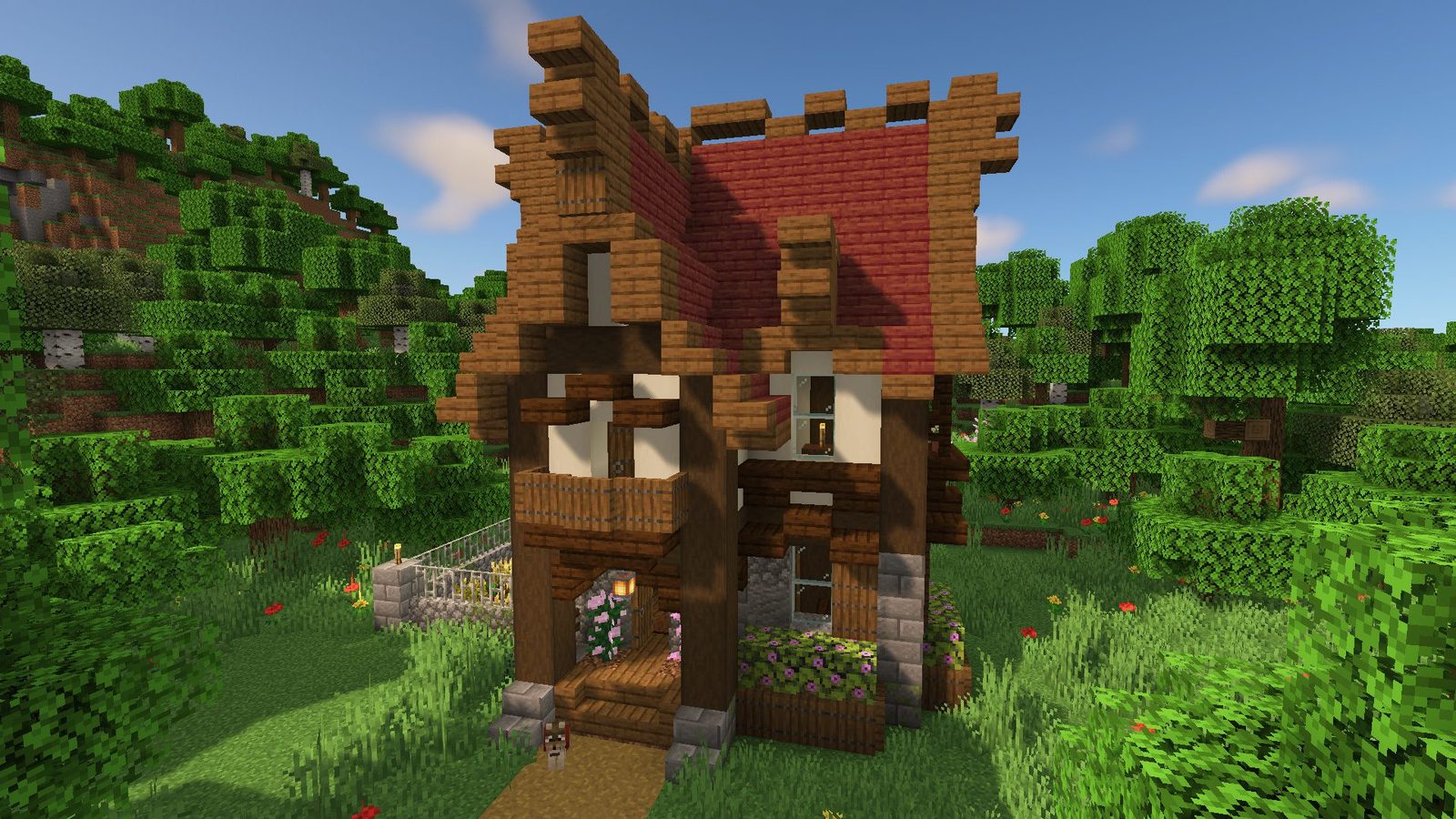 Simple Minecraft Starter House