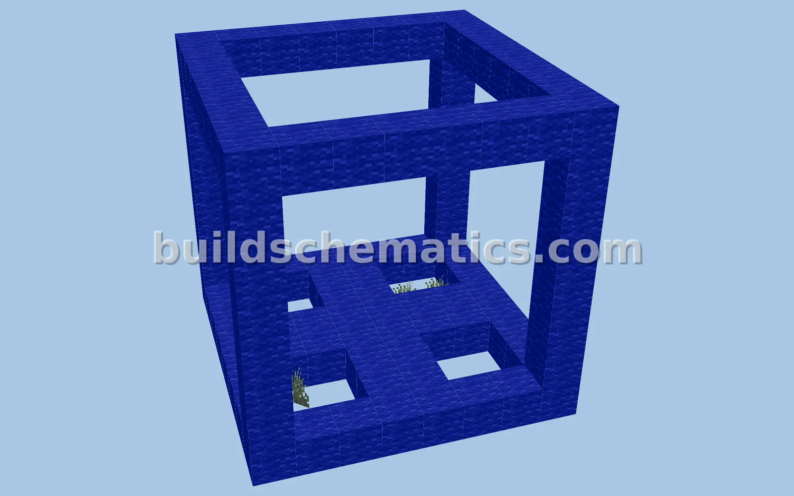 Vilethorn Catacombs Blue Structure
