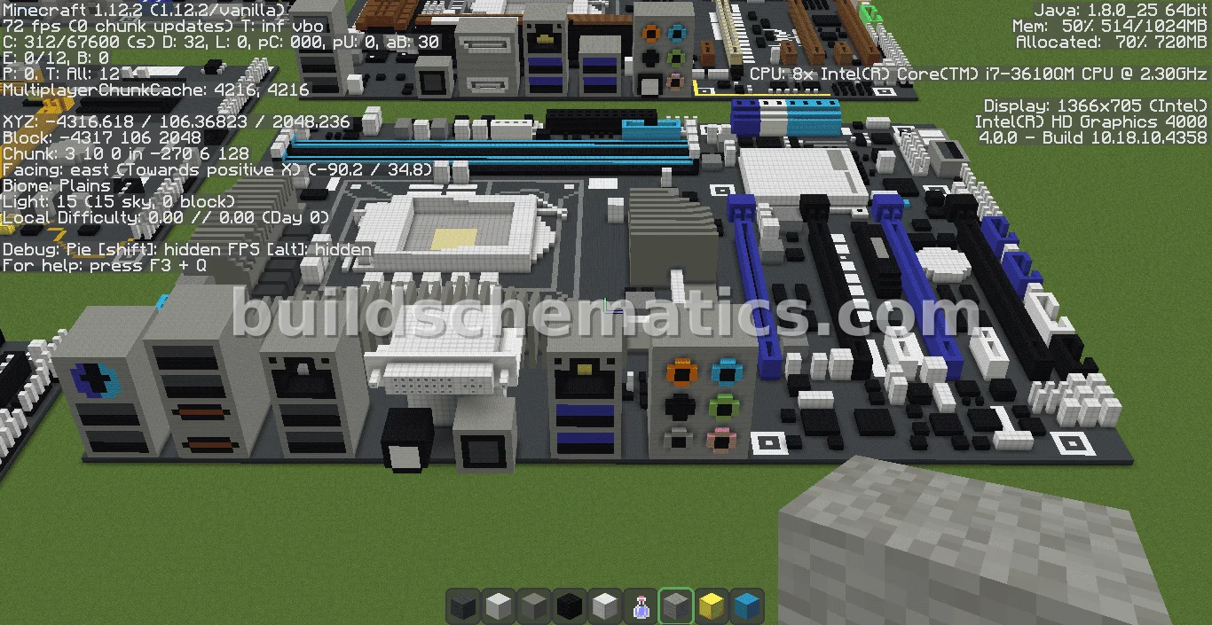 ASUS P8Z77-WS Motherboard Replica — view 2