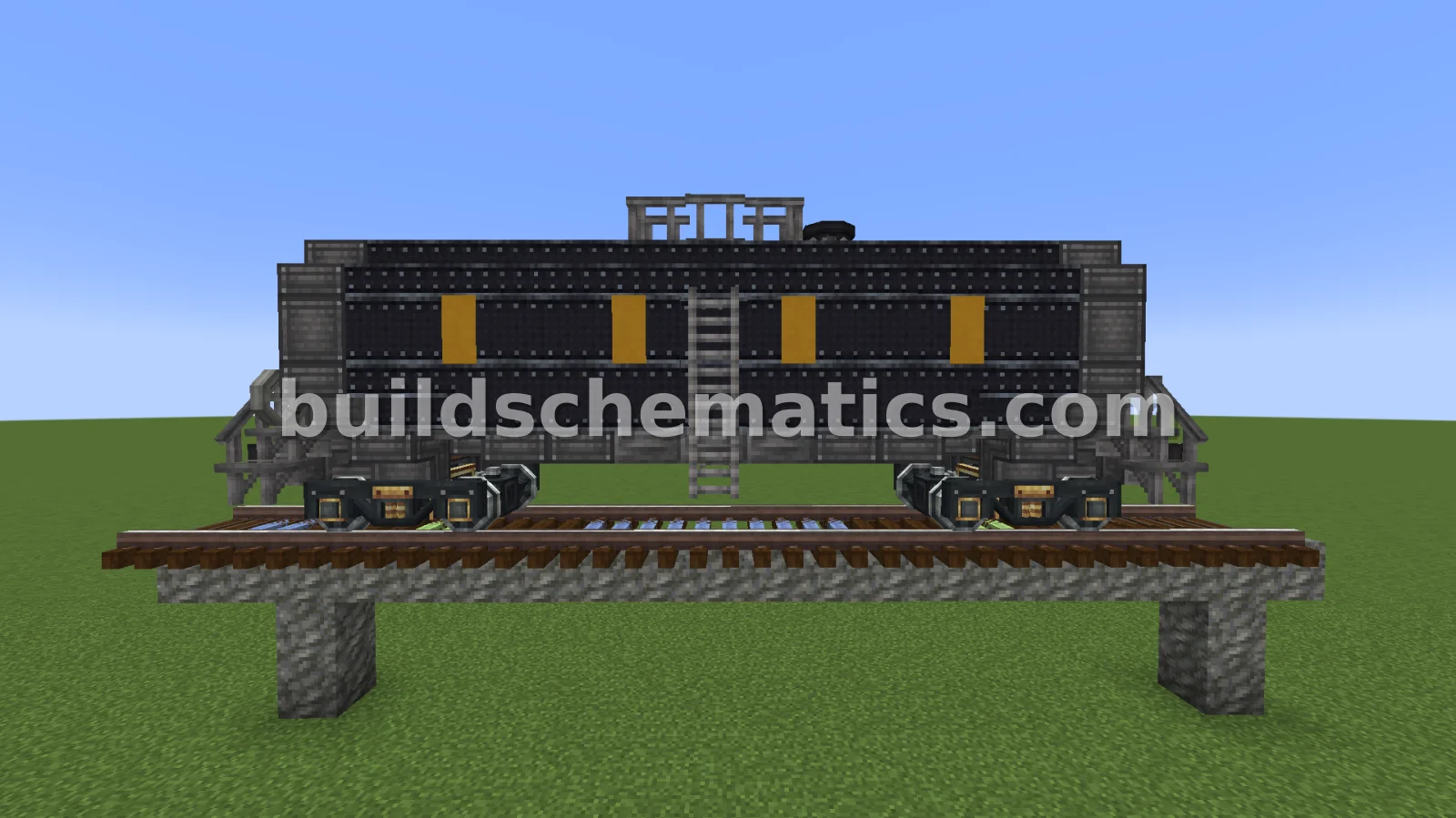 American Oil Tanker Train Car — view 2