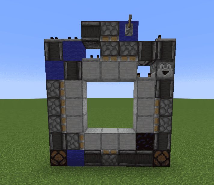 Compact 3×3 Piston Door