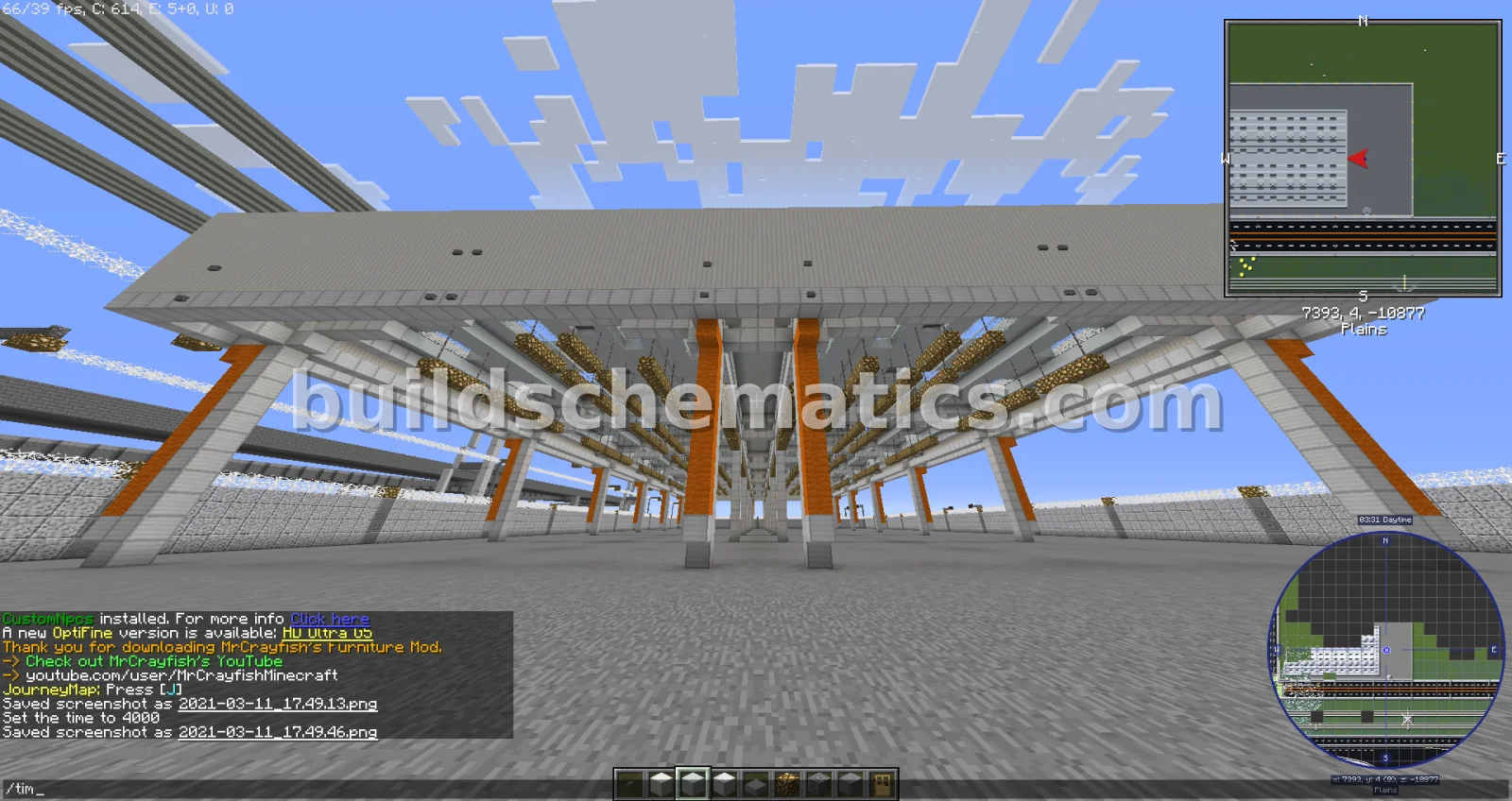 Massive Storage Warehouse Structure — view 2