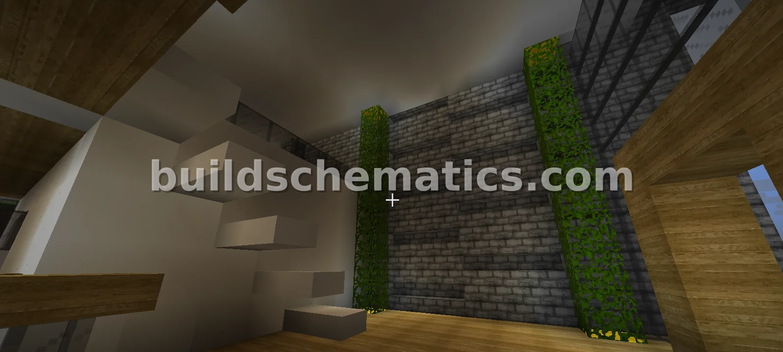 Modern Stonebrick Home — view 2